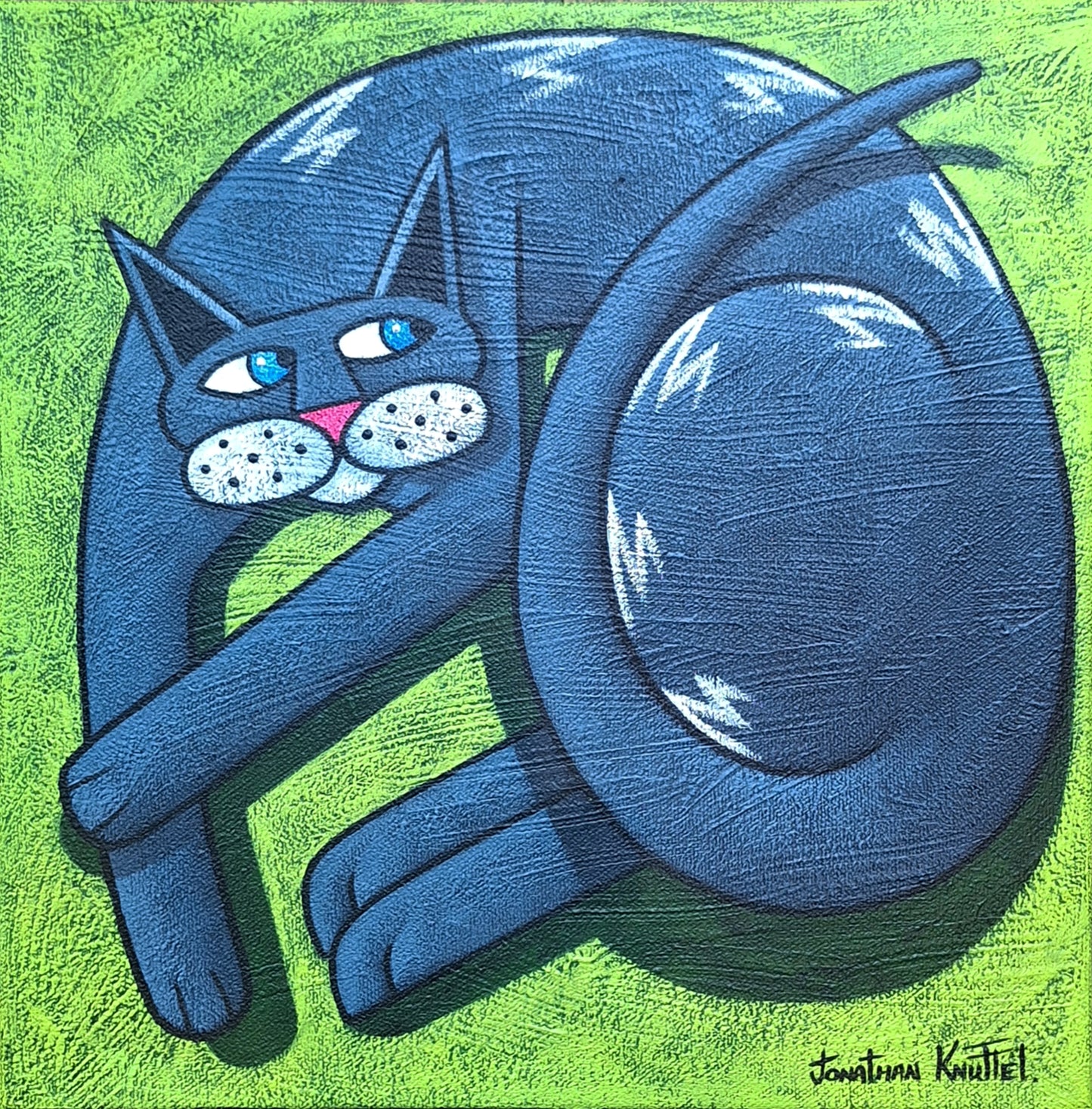Lucky Black Cat