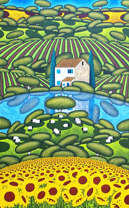 Sunflowers At First Light