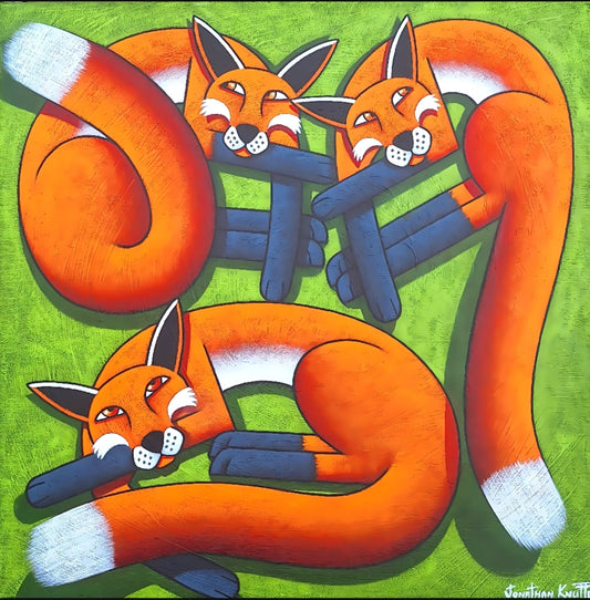 A Skulk of Foxes SOLD